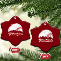 Philadelphia Baseball Ceramic Ornament Vintage Skyline City - Wonder Print Shop
