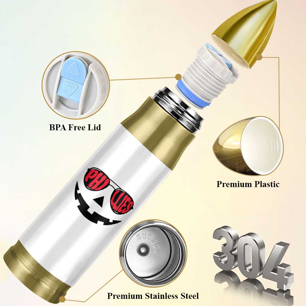 Halloween Phillies Bullet Tumbler Philadelphia Baseball Red October Jackolantern Pumpkin Face - Wonder Print Shop