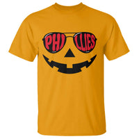 Halloween Phillies T Shirt Philadelphia Baseball Red October Jackolantern Pumpkin Face - Wonder Print Shop