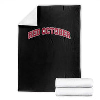 Red October Throw Blanket Vintage Sports Philadelphia Playoff Baseball Fan - Wonder Print Shop