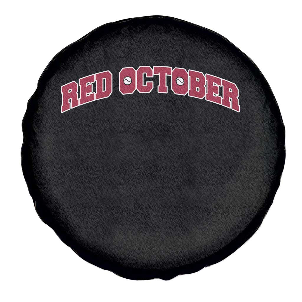 Red October Spare Tire Cover Vintage Sports Philadelphia Playoff Baseball Fan - Wonder Print Shop
