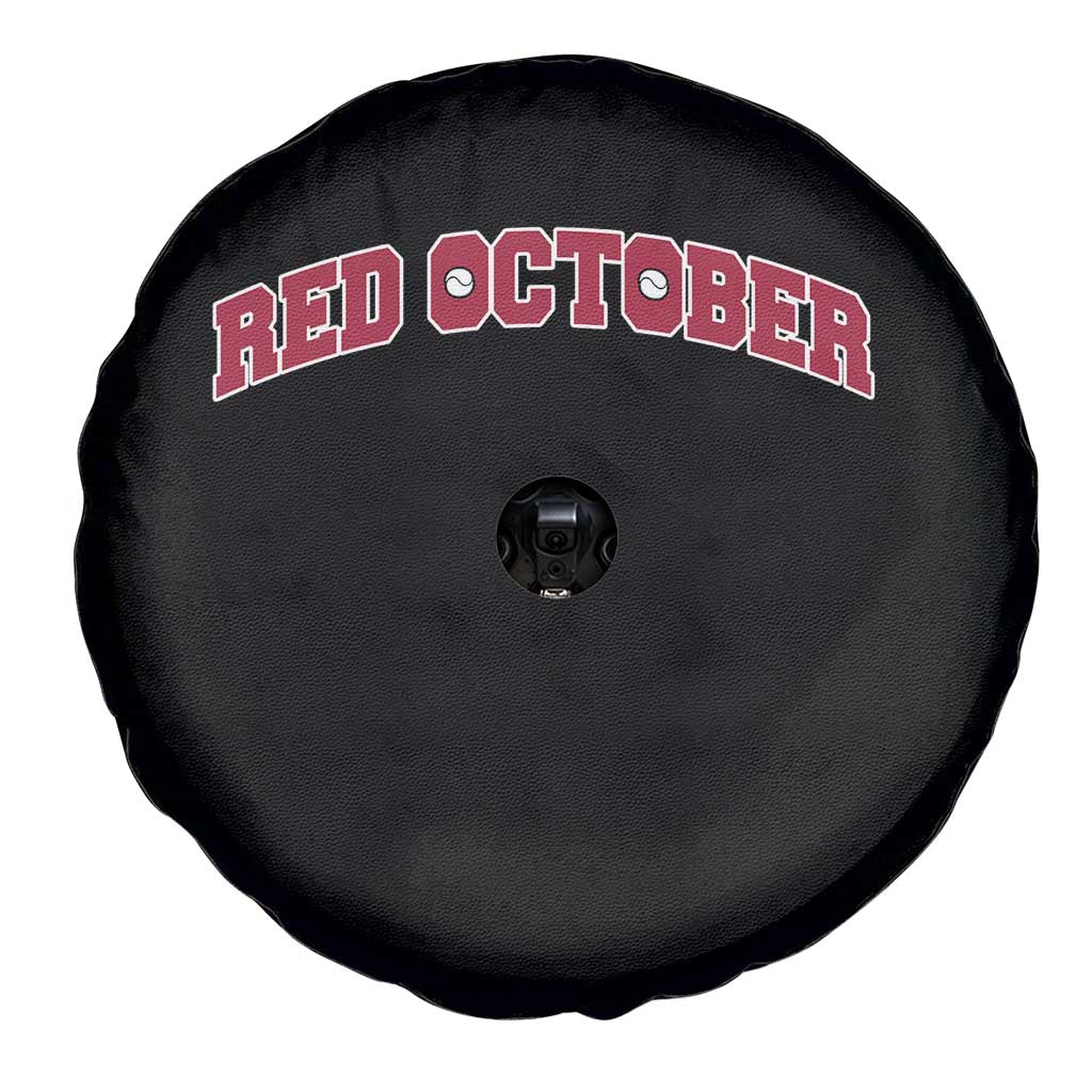 Red October Spare Tire Cover Vintage Sports Philadelphia Playoff Baseball Fan - Wonder Print Shop