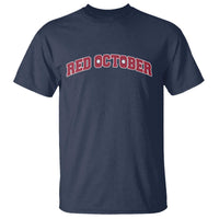 Red October T Shirt Vintage Sports Philadelphia Playoff Baseball Fan - Wonder Print Shop