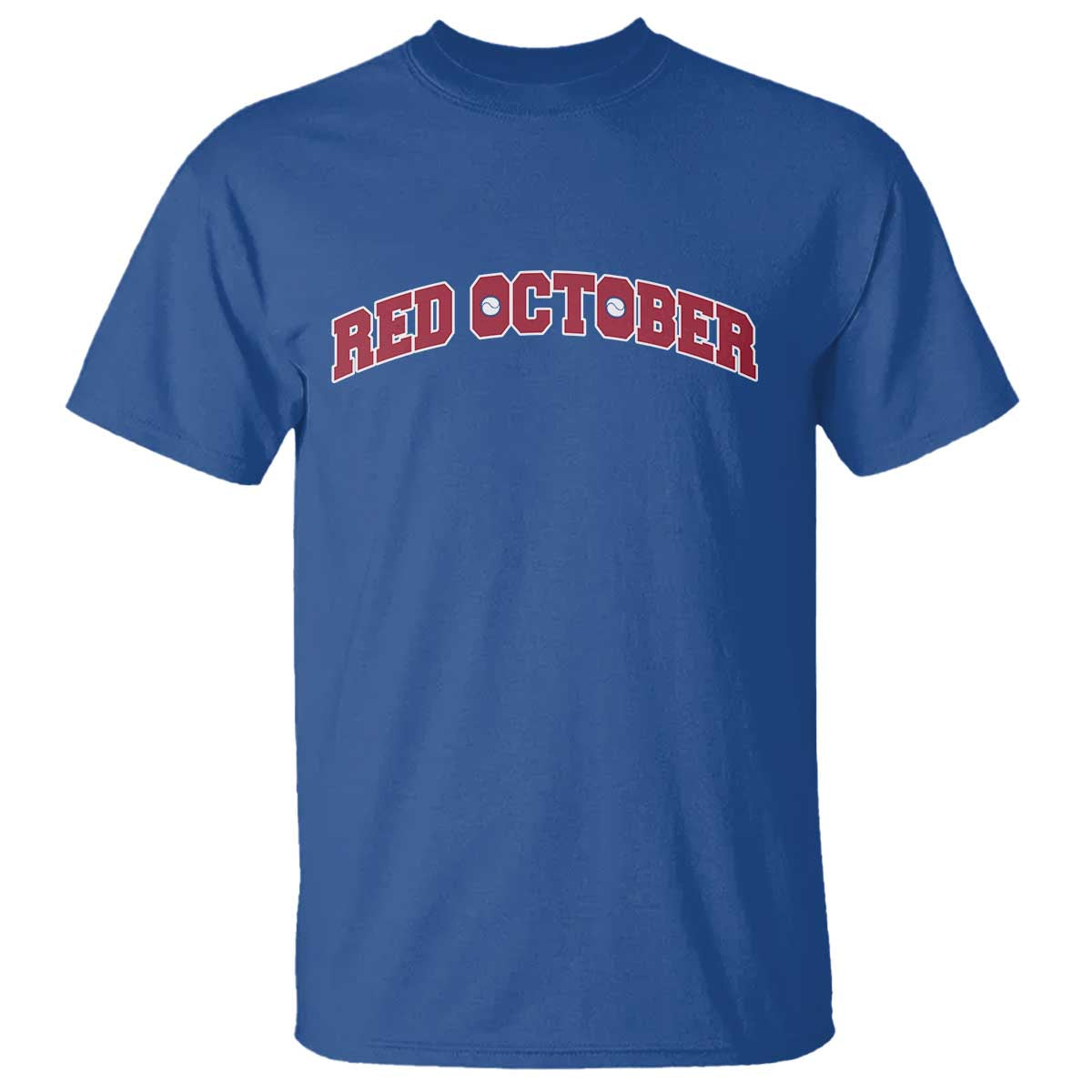 Red October T Shirt Vintage Sports Philadelphia Playoff Baseball Fan - Wonder Print Shop