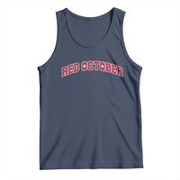 Red October Tank Top Vintage Sports Philadelphia Playoff Baseball Fan - Wonder Print Shop