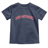 Red October Toddler T Shirt Vintage Sports Philadelphia Playoff Baseball Fan - Wonder Print Shop