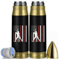 October Ready Bullet Tumbler Cool Distressed Philadelphia Baseball Fan US Flag - Wonder Print Shop