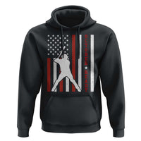 October Ready Hoodie Cool Distressed Philadelphia Baseball Fan US Flag - Wonder Print Shop