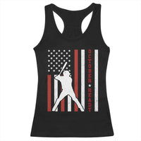 October Ready Racerback Tank Top Cool Distressed Philadelphia Baseball Fan US Flag - Wonder Print Shop