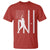 October Ready T Shirt Cool Distressed Philadelphia Baseball Fan US Flag - Wonder Print Shop