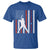 October Ready T Shirt Cool Distressed Philadelphia Baseball Fan US Flag - Wonder Print Shop