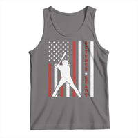 October Ready Tank Top Cool Distressed Philadelphia Baseball Fan US Flag - Wonder Print Shop