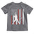 October Ready Toddler T Shirt Cool Distressed Philadelphia Baseball Fan US Flag - Wonder Print Shop