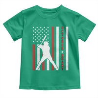 October Ready Toddler T Shirt Cool Distressed Philadelphia Baseball Fan US Flag - Wonder Print Shop