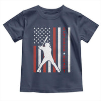 October Ready Toddler T Shirt Cool Distressed Philadelphia Baseball Fan US Flag - Wonder Print Shop