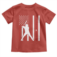 October Ready Toddler T Shirt Cool Distressed Philadelphia Baseball Fan US Flag - Wonder Print Shop