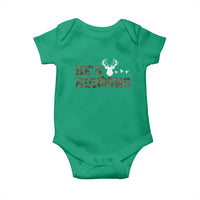He Is Hunting Baby Onesie Camo Deer Hunters Girlfriend Wife Hunting Season - Wonder Print Shop