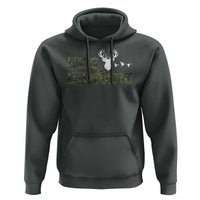 He Is Hunting Hoodie Camo Deer Hunters Girlfriend Wife Hunting Season - Wonder Print Shop