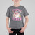 Retro Christmas Santa T Shirt For Kid Pink Xmas Vibes Groovy Santa Claus Womens Kids Girls Gifts - Wonder Print Shop
