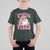 Retro Christmas Santa T Shirt For Kid Pink Xmas Vibes Groovy Santa Claus Womens Kids Girls Gifts - Wonder Print Shop