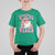 Retro Christmas Santa T Shirt For Kid Pink Xmas Vibes Groovy Santa Claus Womens Kids Girls Gifts - Wonder Print Shop