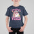 Retro Christmas Santa T Shirt For Kid Pink Xmas Vibes Groovy Santa Claus Womens Kids Girls Gifts - Wonder Print Shop