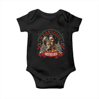 Western Christmas Baby Onesie Howdy Country Christmas Horse Xmas Cheer