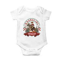Western Christmas Baby Onesie Howdy Country Christmas Horse Xmas Cheer