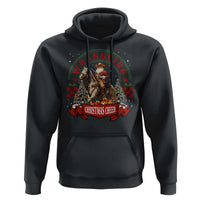 Western Christmas Hoodie Howdy Country Christmas Horse Xmas Cheer