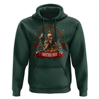 Western Christmas Hoodie Howdy Country Christmas Horse Xmas Cheer