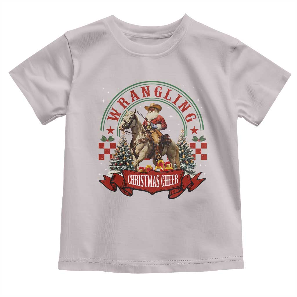 Western Christmas Toddler T Shirt Howdy Country Christmas Horse Xmas Cheer