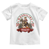 Western Christmas Toddler T Shirt Howdy Country Christmas Horse Xmas Cheer