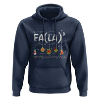 Funny Christmas Hoodie FA (LA)8 Funny Xmas Santa Fa La Math Teacher Student
