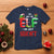 Funny Christmas T Shirt I'm Not An Elf Just Short Xmas - Wonder Print Shop