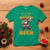 Funny Christmas Santa Claus Drinking Beer Wonderful Time T Shirt - Wonder Print Shop