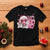 Christmas Couple Matching T Shirt Pink Mrs Claus Ho Ho Ho - Wonder Print Shop