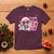 Christmas Couple Matching T Shirt Pink Mrs Claus Ho Ho Ho - Wonder Print Shop