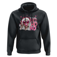 Christmas Couple Matching Hoodie Pink Mrs Claus Ho Ho Ho