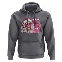 Christmas Couple Matching Hoodie Pink Mrs Claus Ho Ho Ho