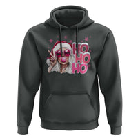 Christmas Couple Matching Hoodie Pink Mrs Claus Ho Ho Ho