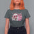 Christmas Couple Matching T Shirt For Women Pink Mrs Claus Ho Ho Ho - Wonder Print Shop