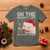 Funny Christmas Cat T Shirt On The Naughty List And I Regret Nothing Meme Ugly Xmas - Wonder Print Shop