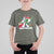 Funny Bigfoot Christmas T Shirt For Kid Believe Winter Yeti Santa Hat Sasquatch Loves Xmas Tree Lights - Wonder Print Shop