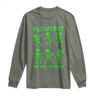 Radiologic Technologist Long Sleeve Shirt Radiology You Pose We Expose Dancing Skeletons Dance Xray Rad Tech