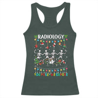 Christmas Radiologic Technologist Racerback Tank Top Radiology You Pose We Expose Dancing Skeletons Dance Xray Rad Tech