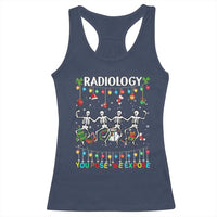 Christmas Radiologic Technologist Racerback Tank Top Radiology You Pose We Expose Dancing Skeletons Dance Xray Rad Tech
