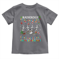 Christmas Radiologic Technologist Toddler T Shirt Radiology You Pose We Expose Dancing Skeletons Dance Xray Rad Tech