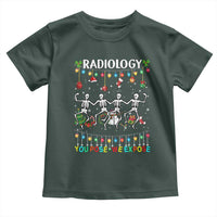 Christmas Radiologic Technologist Toddler T Shirt Radiology You Pose We Expose Dancing Skeletons Dance Xray Rad Tech