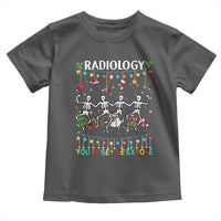 Christmas Radiologic Technologist Toddler T Shirt Radiology You Pose We Expose Dancing Skeletons Dance Xray Rad Tech