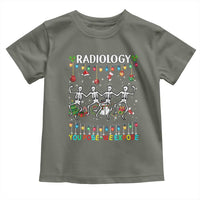 Christmas Radiologic Technologist Toddler T Shirt Radiology You Pose We Expose Dancing Skeletons Dance Xray Rad Tech